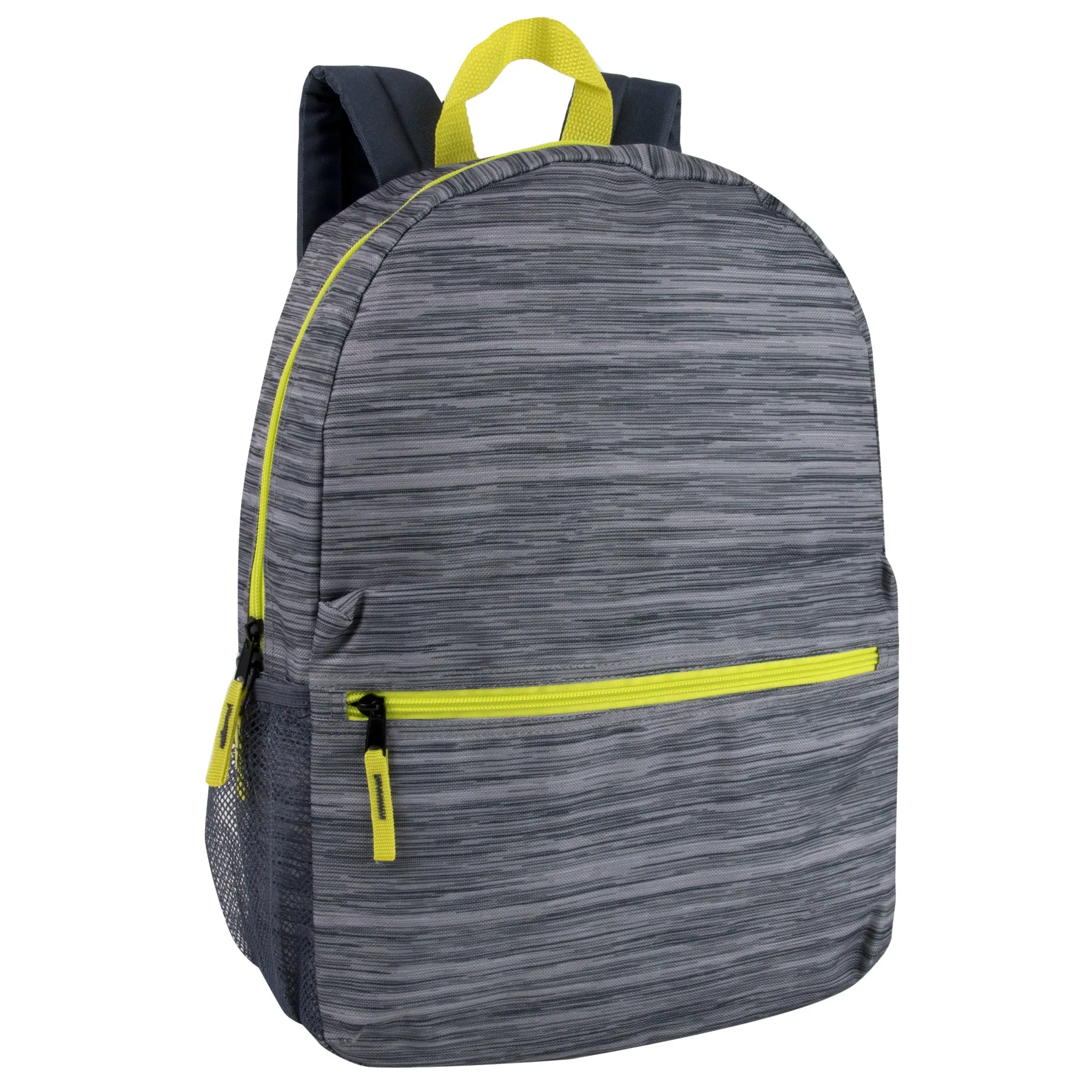 17-inch Printed Backpack w Side Mesh Pockets