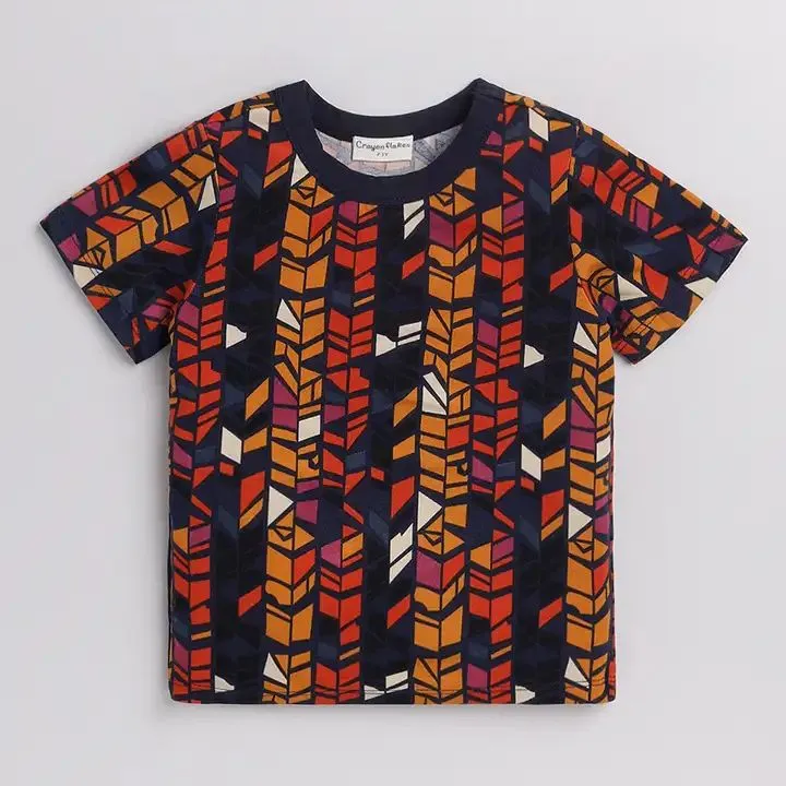 Abstract Printed Tshirt