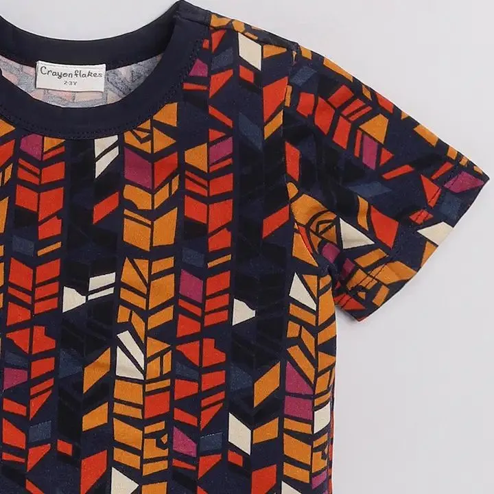 Abstract Printed Tshirt