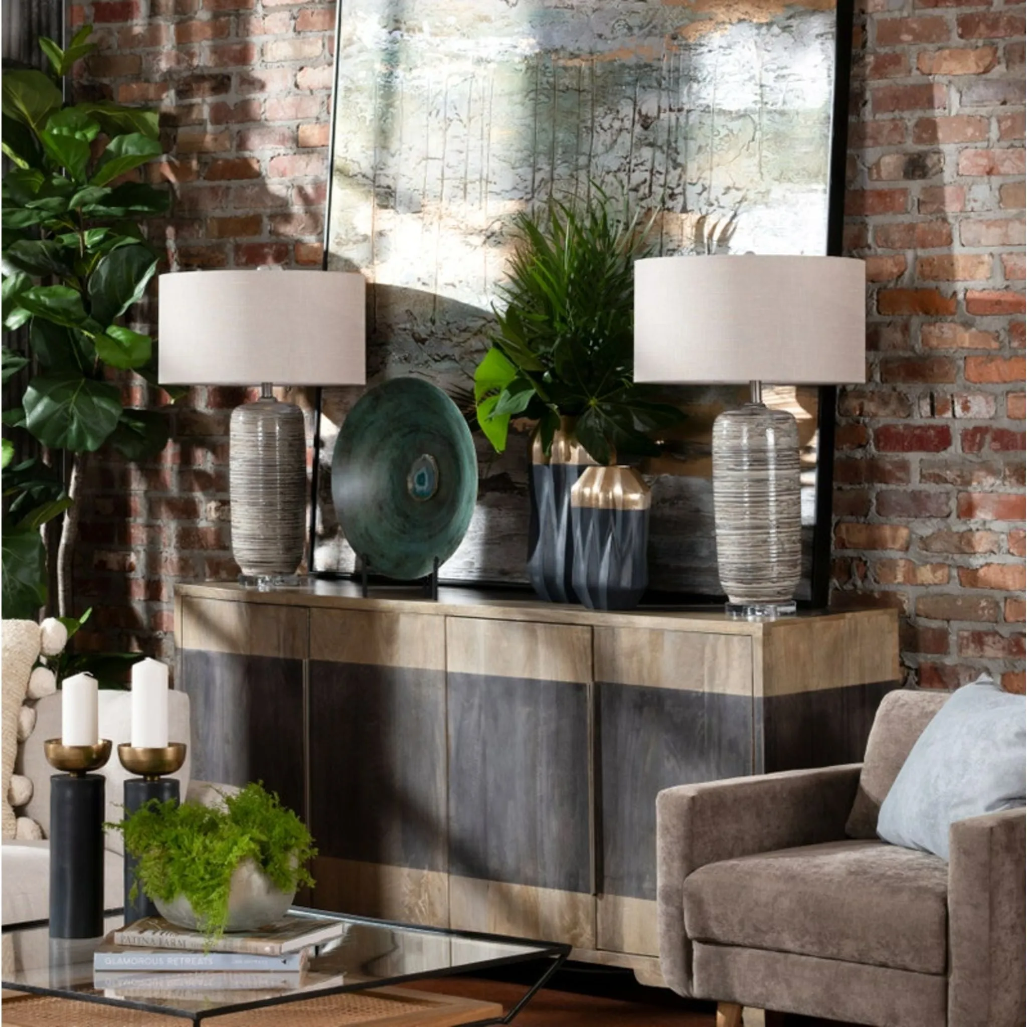 Ashlar Table Lamp 29.00"