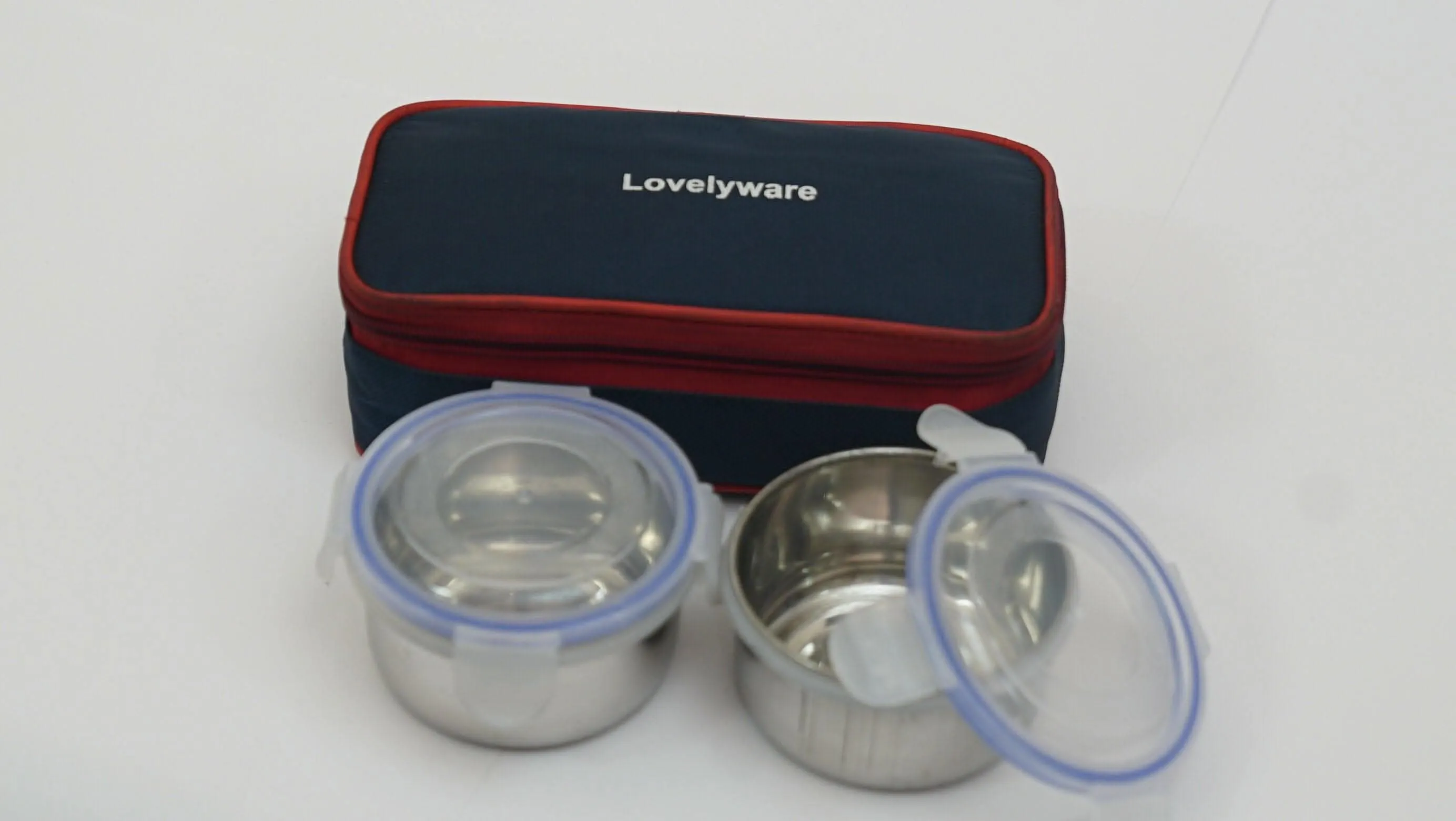 Capsule Forelock Lunch Box (300ml*2 Container With Bag)
