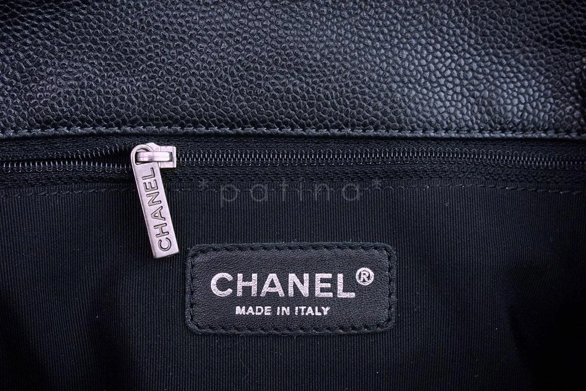 Chanel Gray Caviar 31 Timeless Flap Bag