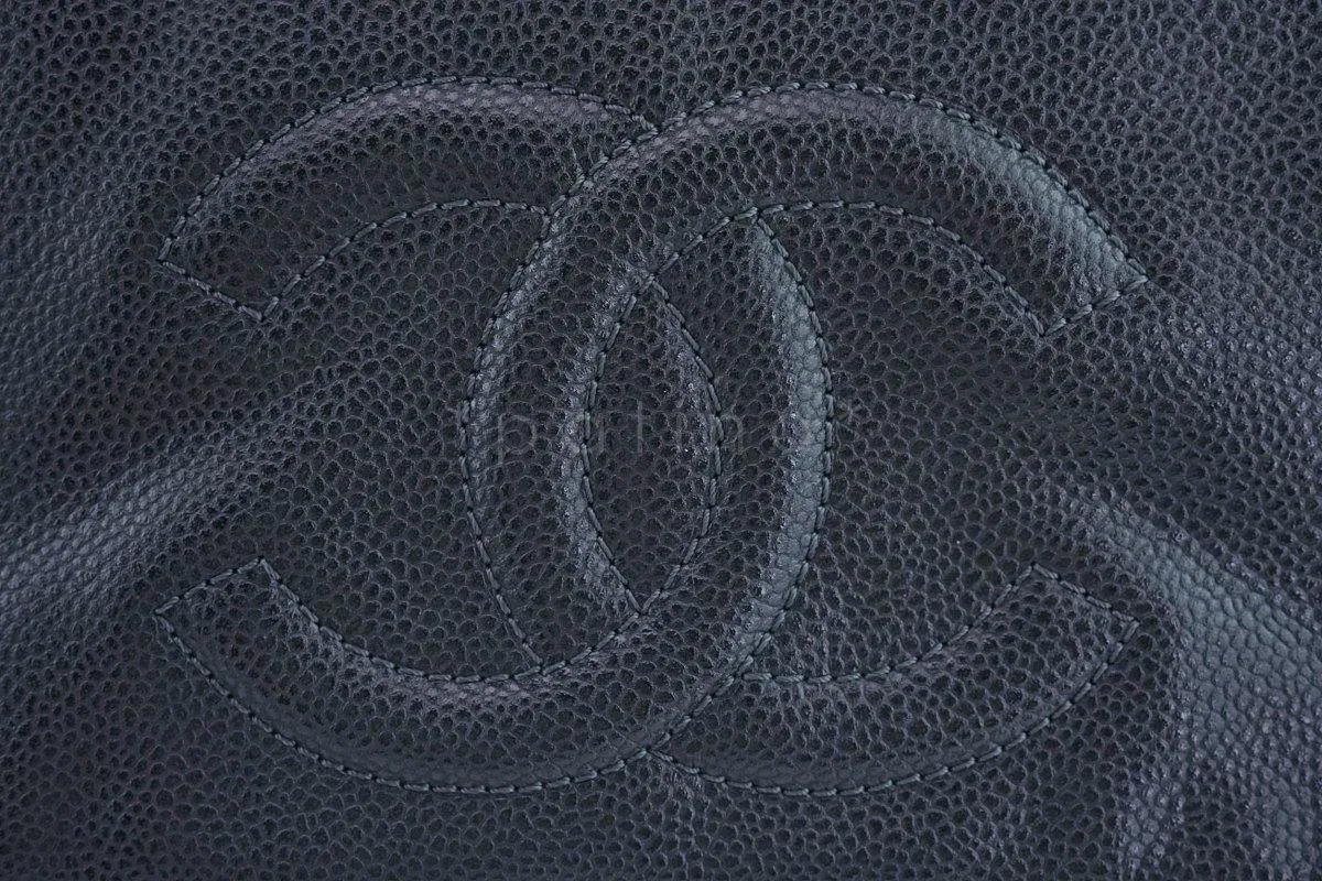 Chanel Gray Caviar 31 Timeless Flap Bag