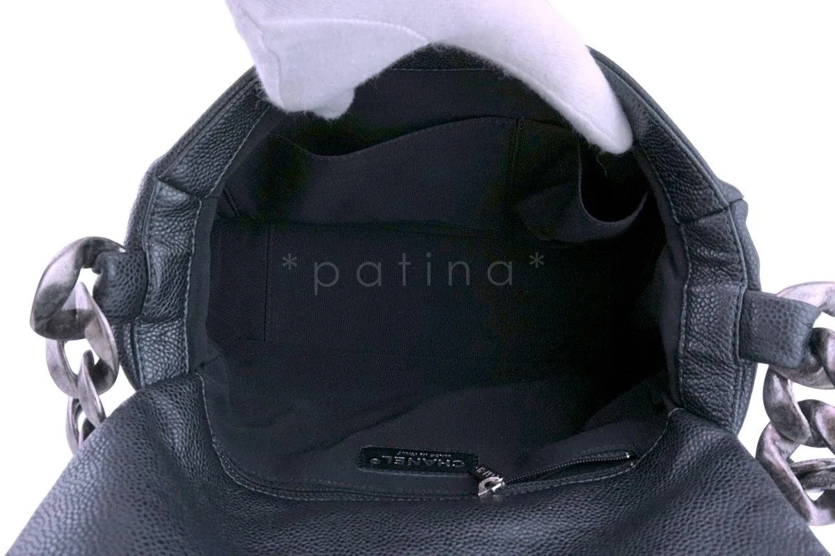 Chanel Gray Caviar 31 Timeless Flap Bag