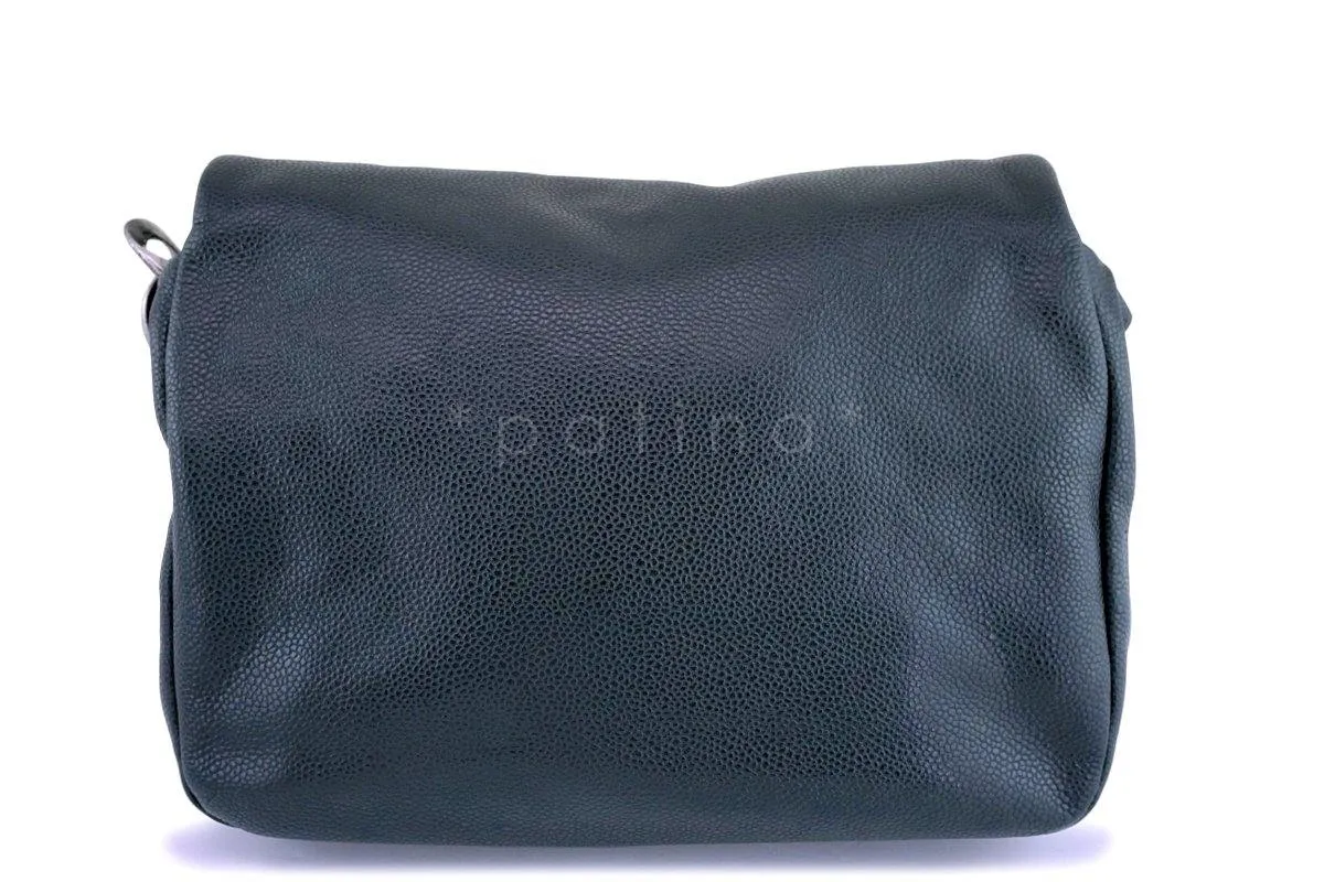 Chanel Gray Caviar 31 Timeless Flap Bag