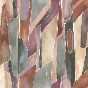 Delaunay Printed Fabric (By The Metre) Amber