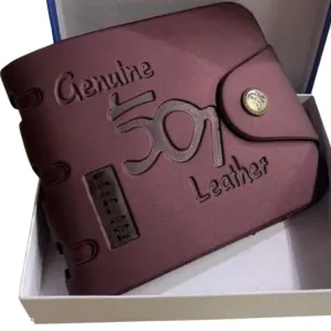 Fashionable Trending Printed Leather Wallet For Men