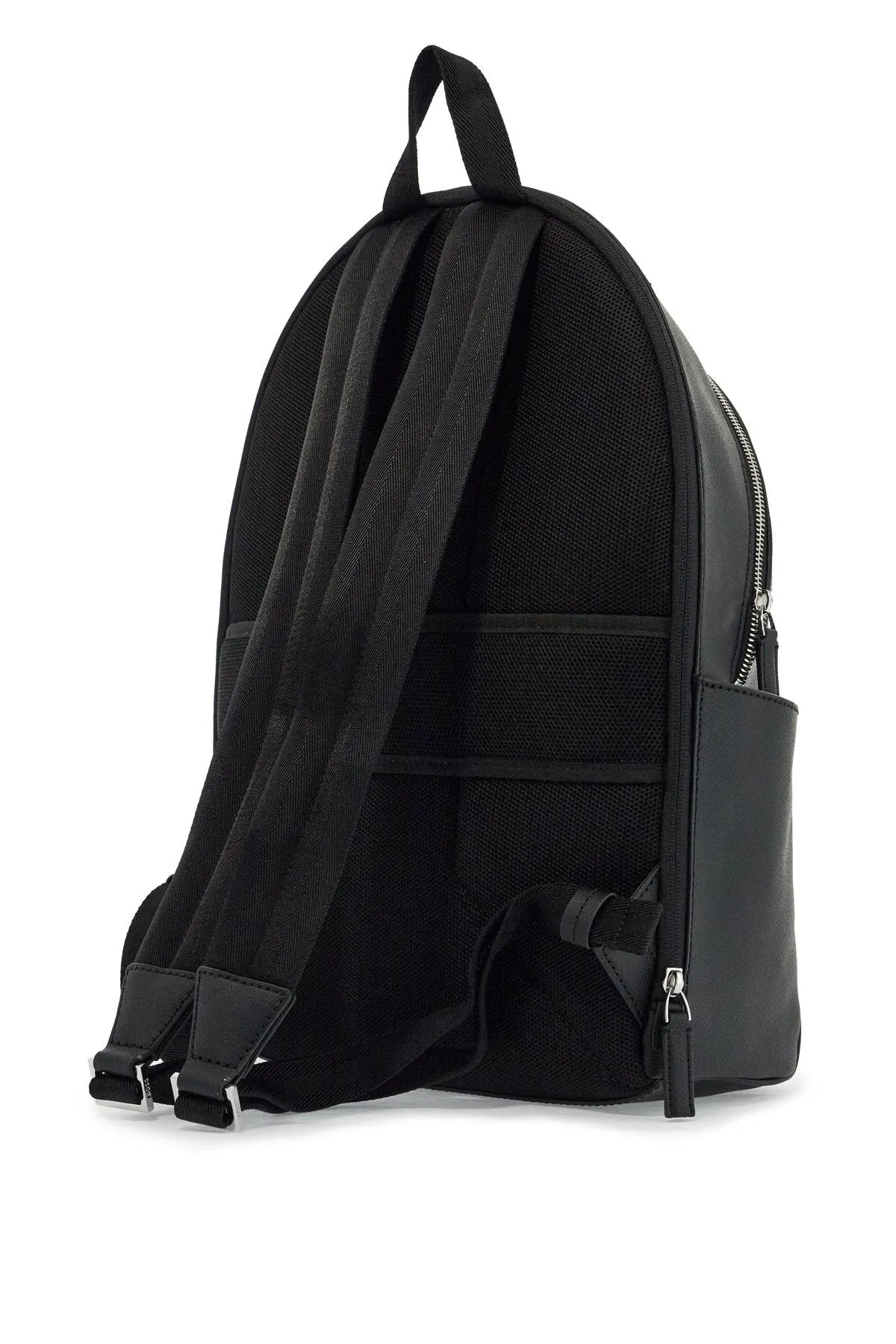 Geometric-Pattern Synthetic Travel Backpack