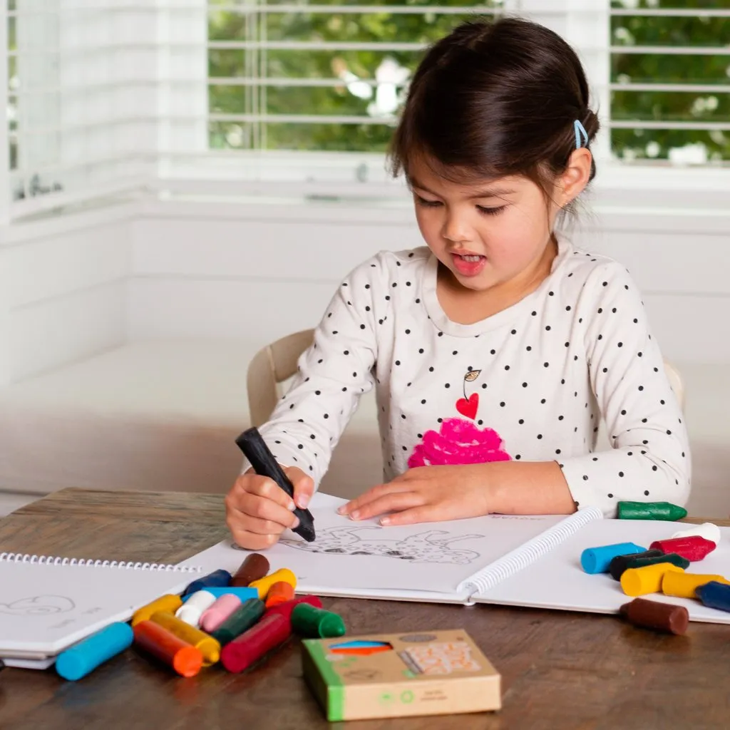 HONEYSTICKS CRAYONS - ORIGINAL BEES WAX CRAYONS: SUPER JUMBOS