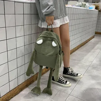 Kawaii Frog Backpack - Kawaii Bag - Kawaii Backpack