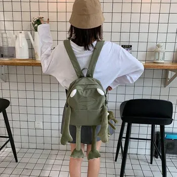 Kawaii Frog Backpack - Kawaii Bag - Kawaii Backpack