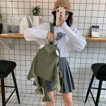 Kawaii Frog Backpack - Kawaii Bag - Kawaii Backpack