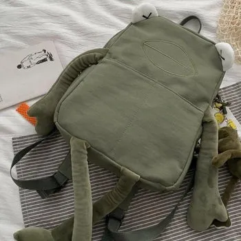 Kawaii Frog Backpack - Kawaii Bag - Kawaii Backpack