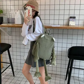 Kawaii Frog Backpack - Kawaii Bag - Kawaii Backpack
