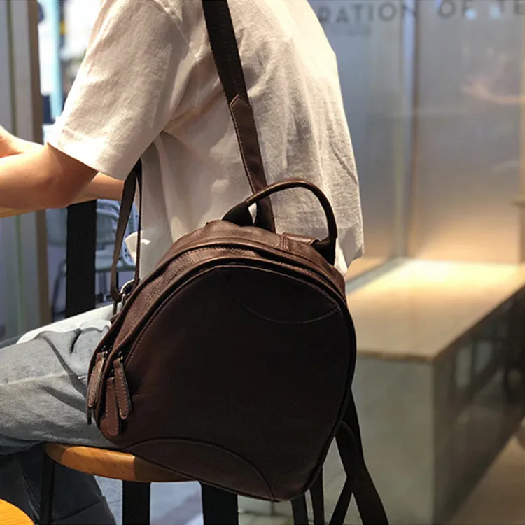 Ladies Leather Rucksack Stylish Backpacks For Women