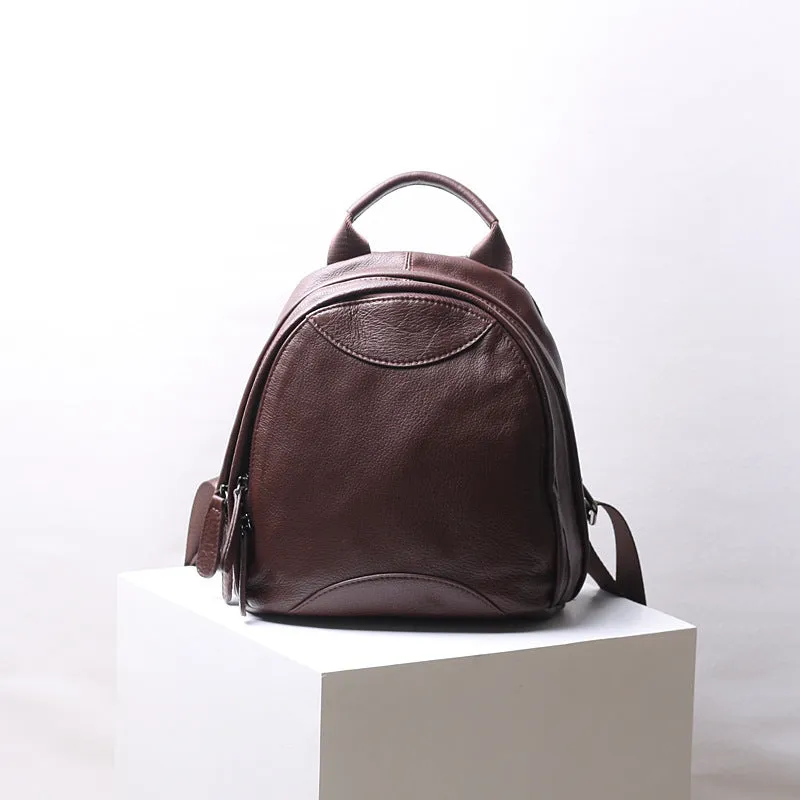 Ladies Leather Rucksack Stylish Backpacks For Women