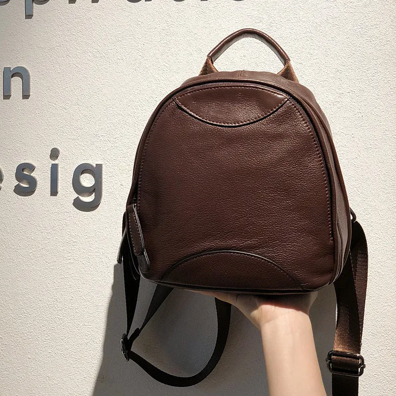 Ladies Leather Rucksack Stylish Backpacks For Women