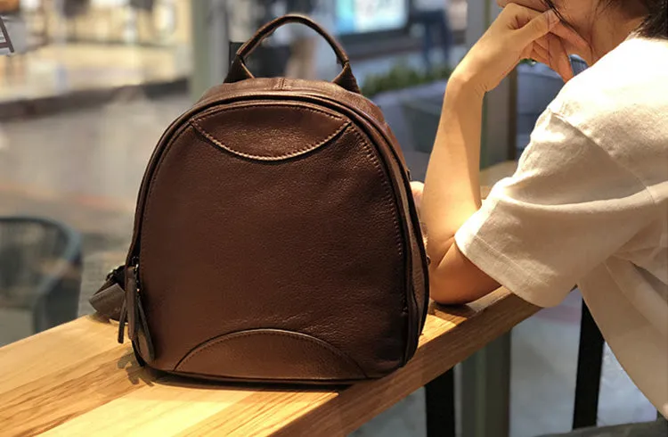 Ladies Leather Rucksack Stylish Backpacks For Women