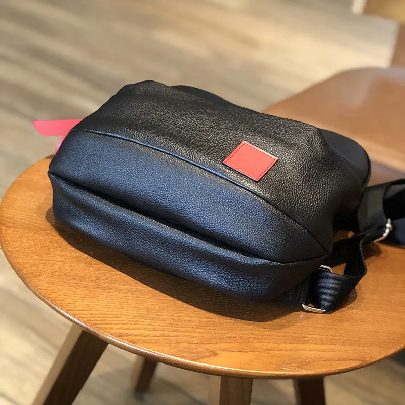 Ladies Small Black Leather Backpack Bags Leather Rucksack For Women