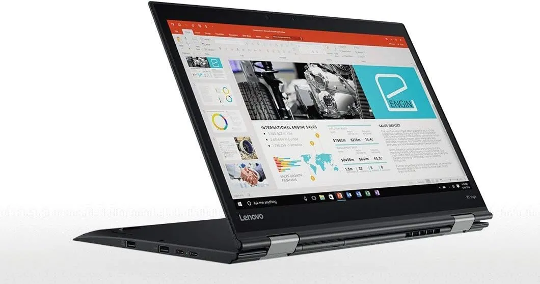 Lenovo X1 Yoga 2 - i5-7300U, 8GB RAM, 256GB SSD, 14" Display, Windows 10, Black