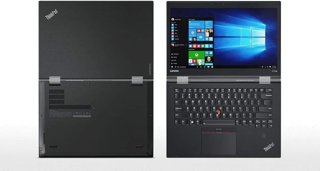 Lenovo X1 Yoga 2 - i5-7300U, 8GB RAM, 256GB SSD, 14" Display, Windows 10, Black