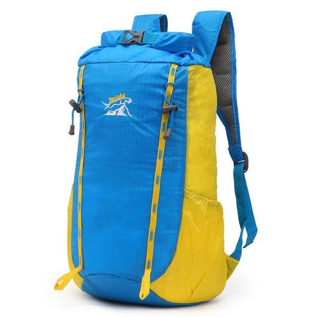 Lightweight Skin Bag Waterproof Nylon Backpack Foldable