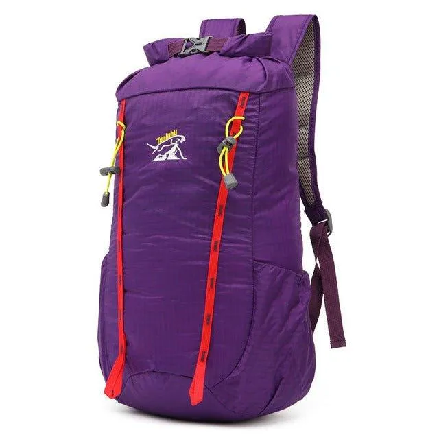 Lightweight Skin Bag Waterproof Nylon Backpack Foldable