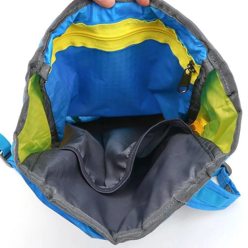 Lightweight Skin Bag Waterproof Nylon Backpack Foldable