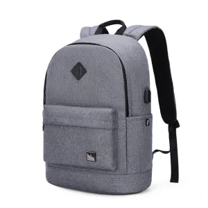 Men's Polyester Backpack for 15.6-inch Laptop, 43x32x10 cm, Ordinary Fabric