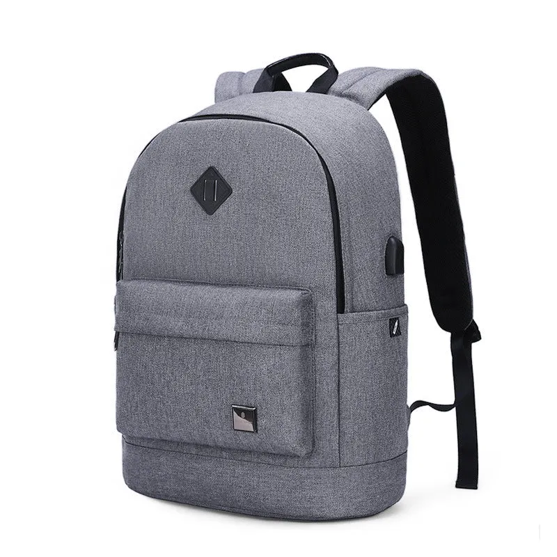 Men's Polyester Backpack for 15.6-inch Laptop, 43x32x10 cm, Ordinary Fabric