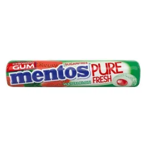 Mentos Pure Fresh Chewing Gum Watermelon - 9Pcs