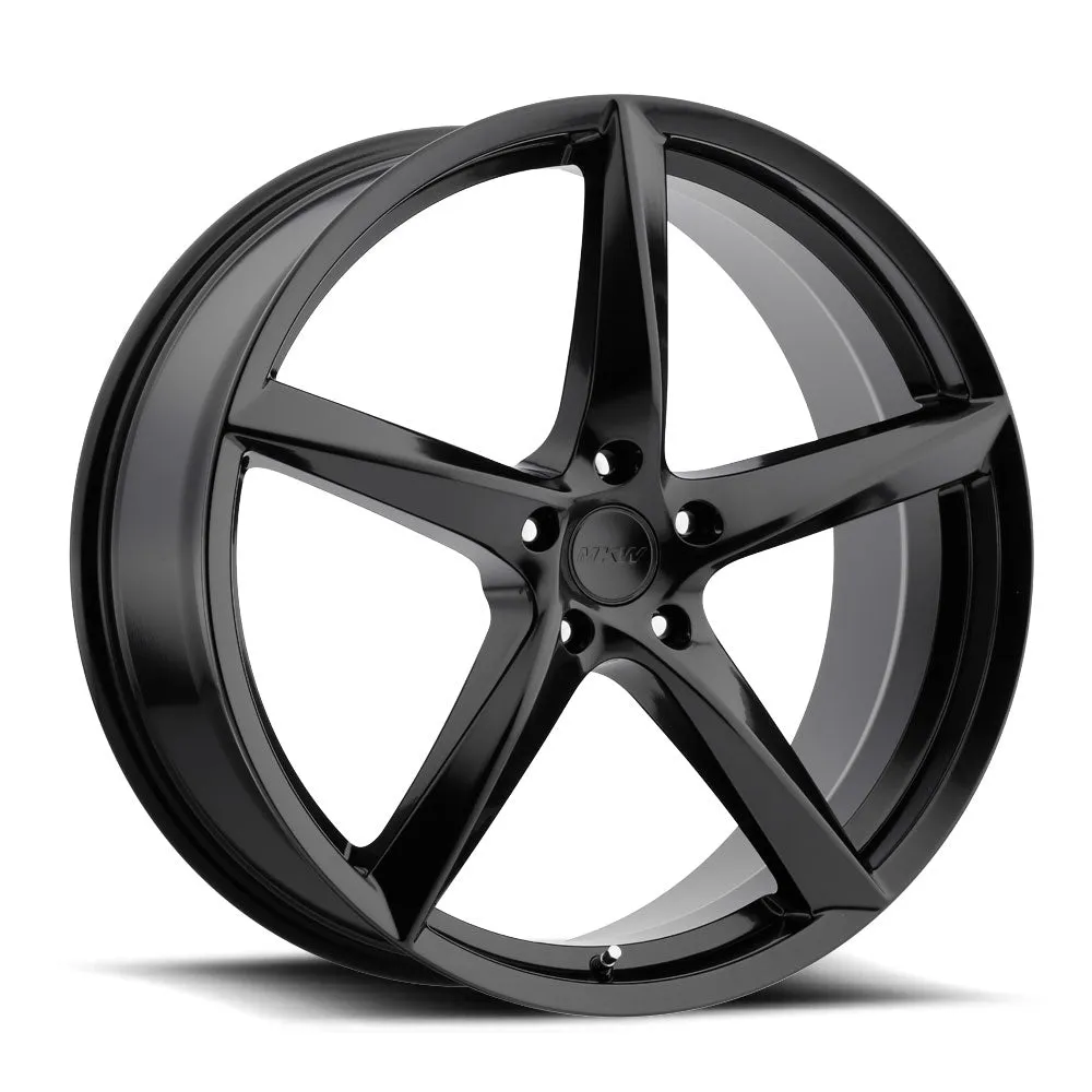 MKW M120 18X8 5X112 40mm Satin Black Wheel