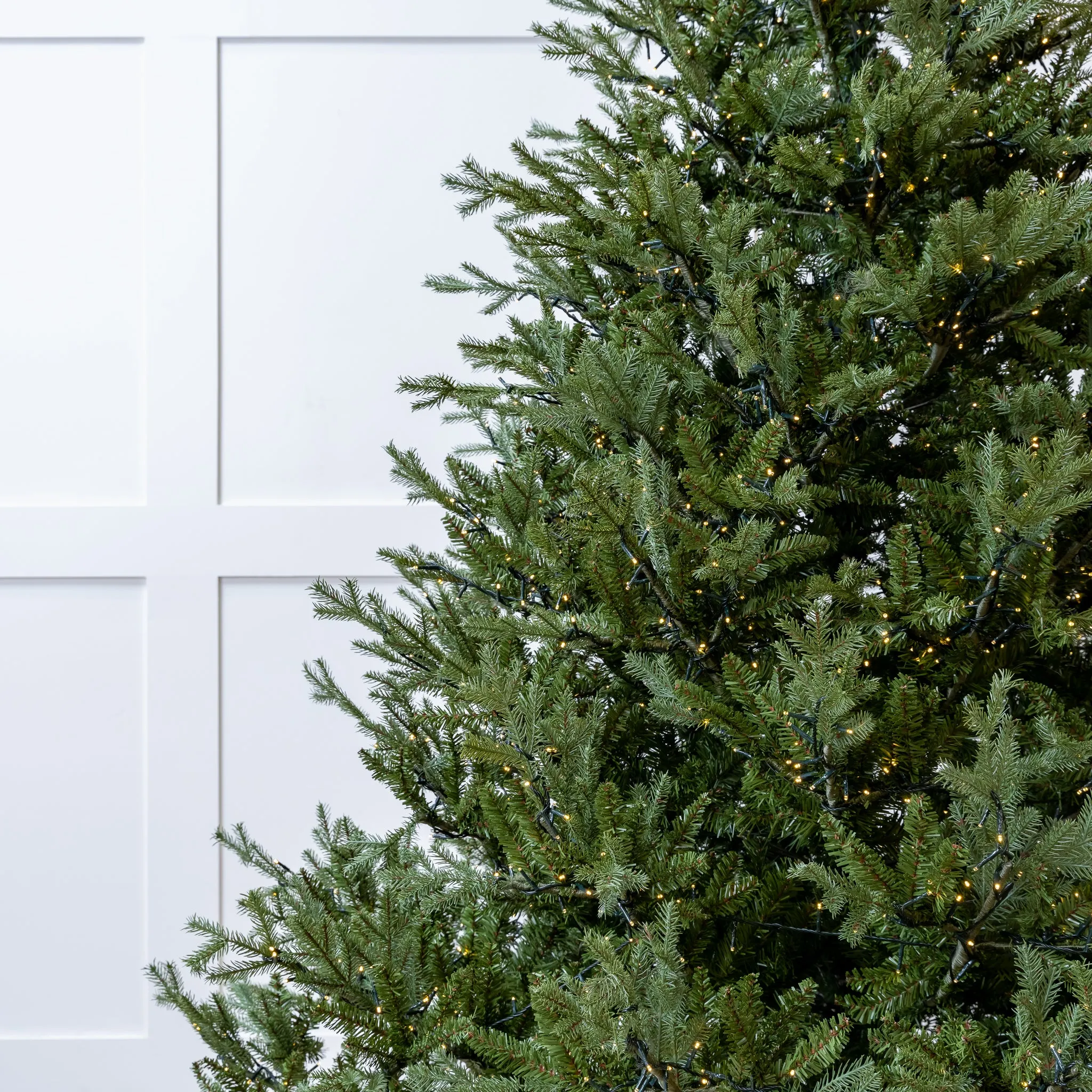 Newbury Pine Tree Pre-Lit Warm White LED Lights
