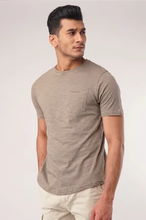 Olivey Half Sleeve Pocket T-Shirt
