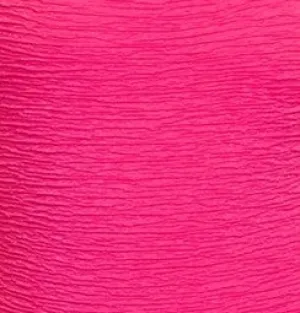 Penbrooke Krinkle Chlorine Resistant Cross Back One Piece Swimsuit - Rose Pink