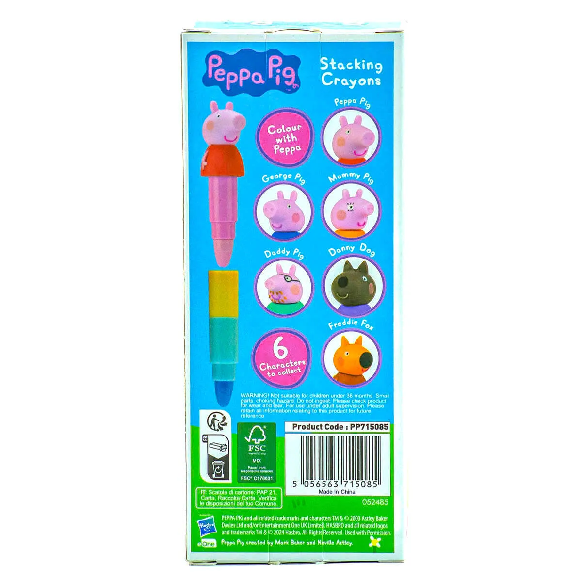 Peppa Pig Stacking Crayons (styles vary)