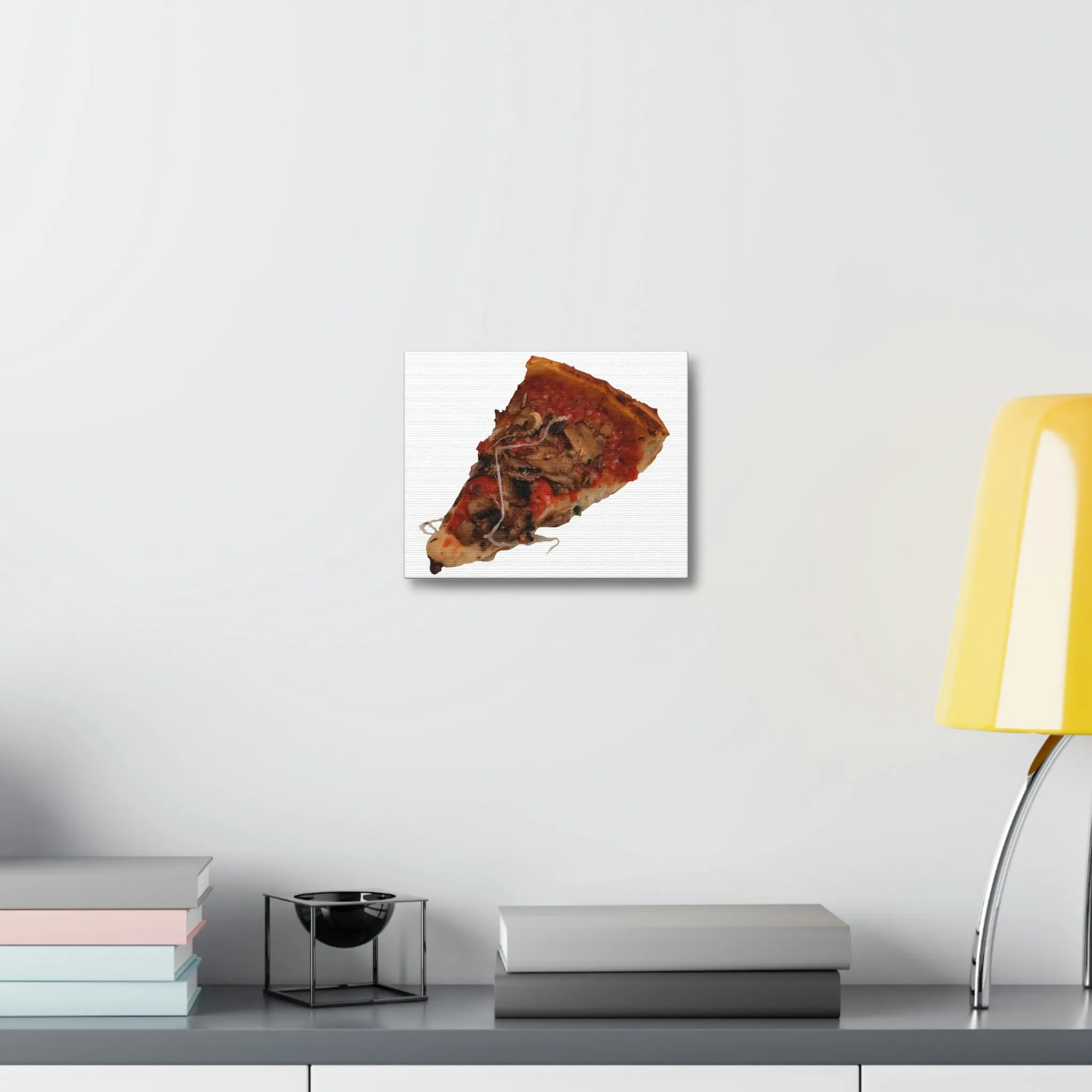 Pizza Stretched Canvas