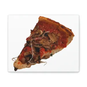 Pizza Stretched Canvas