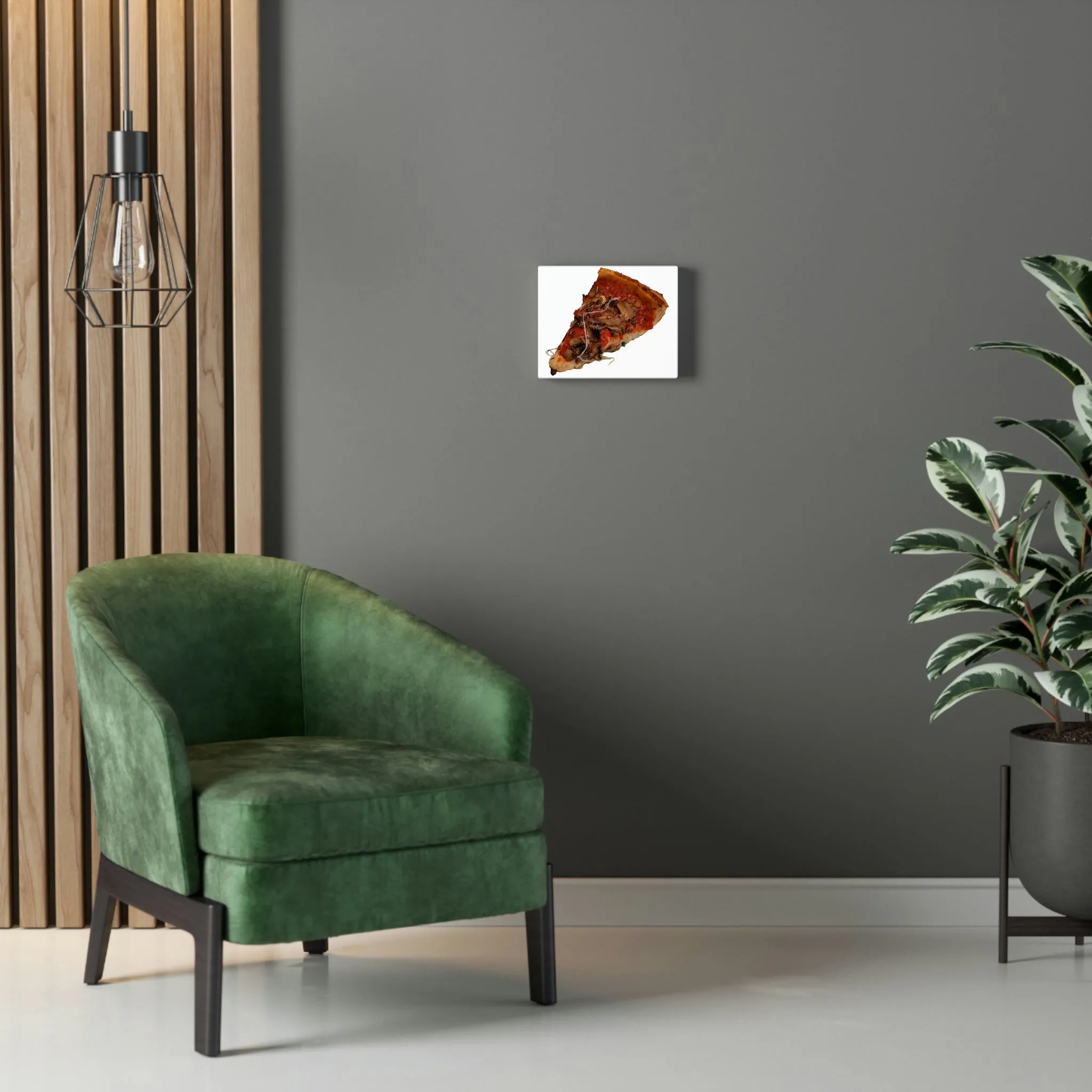 Pizza Stretched Canvas