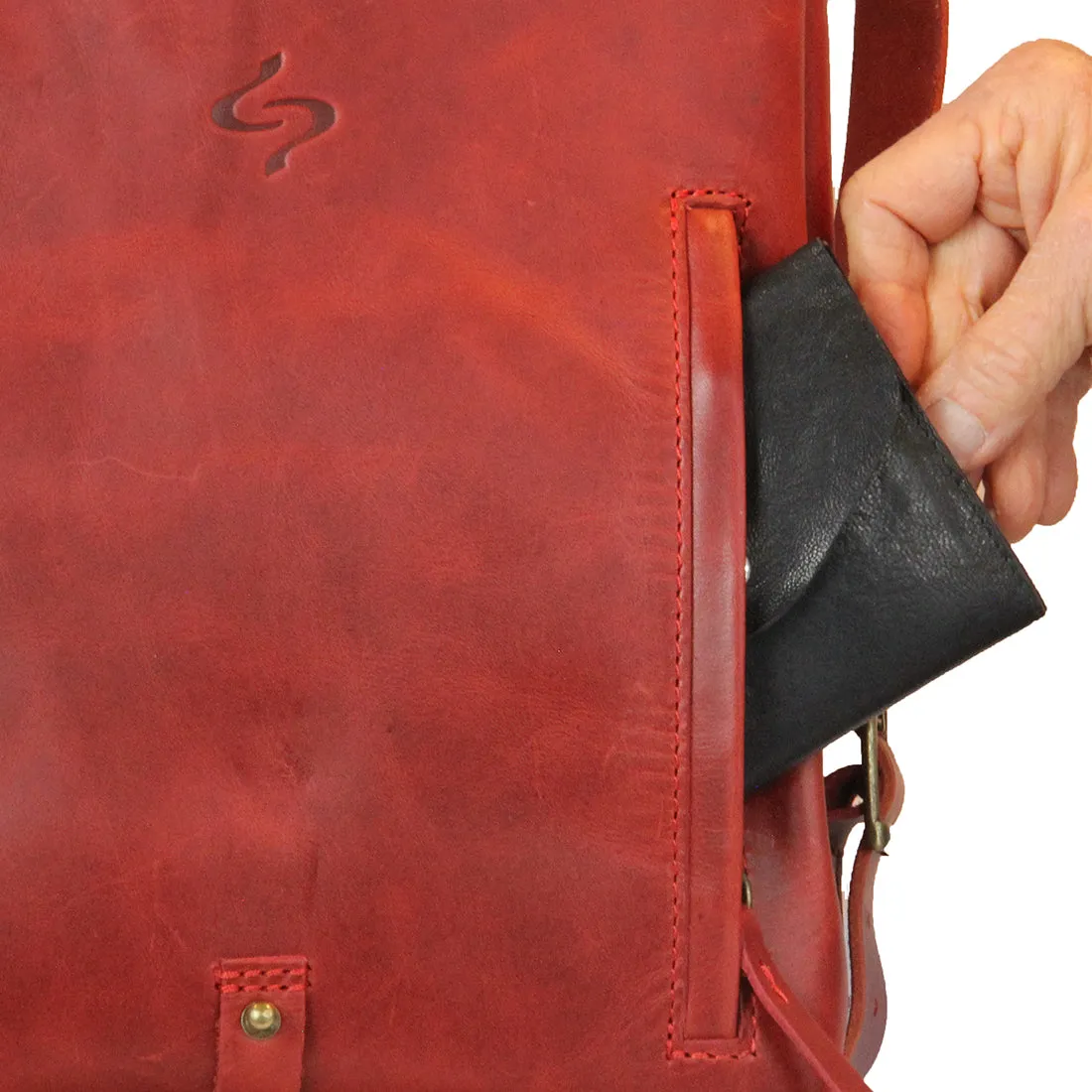 Revival Small Handmade Leather Backpack