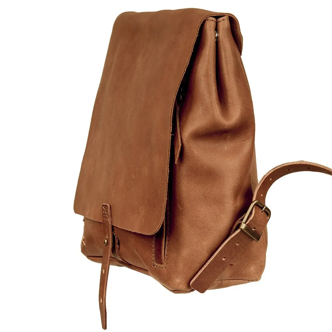 Revival Small Handmade Leather Backpack