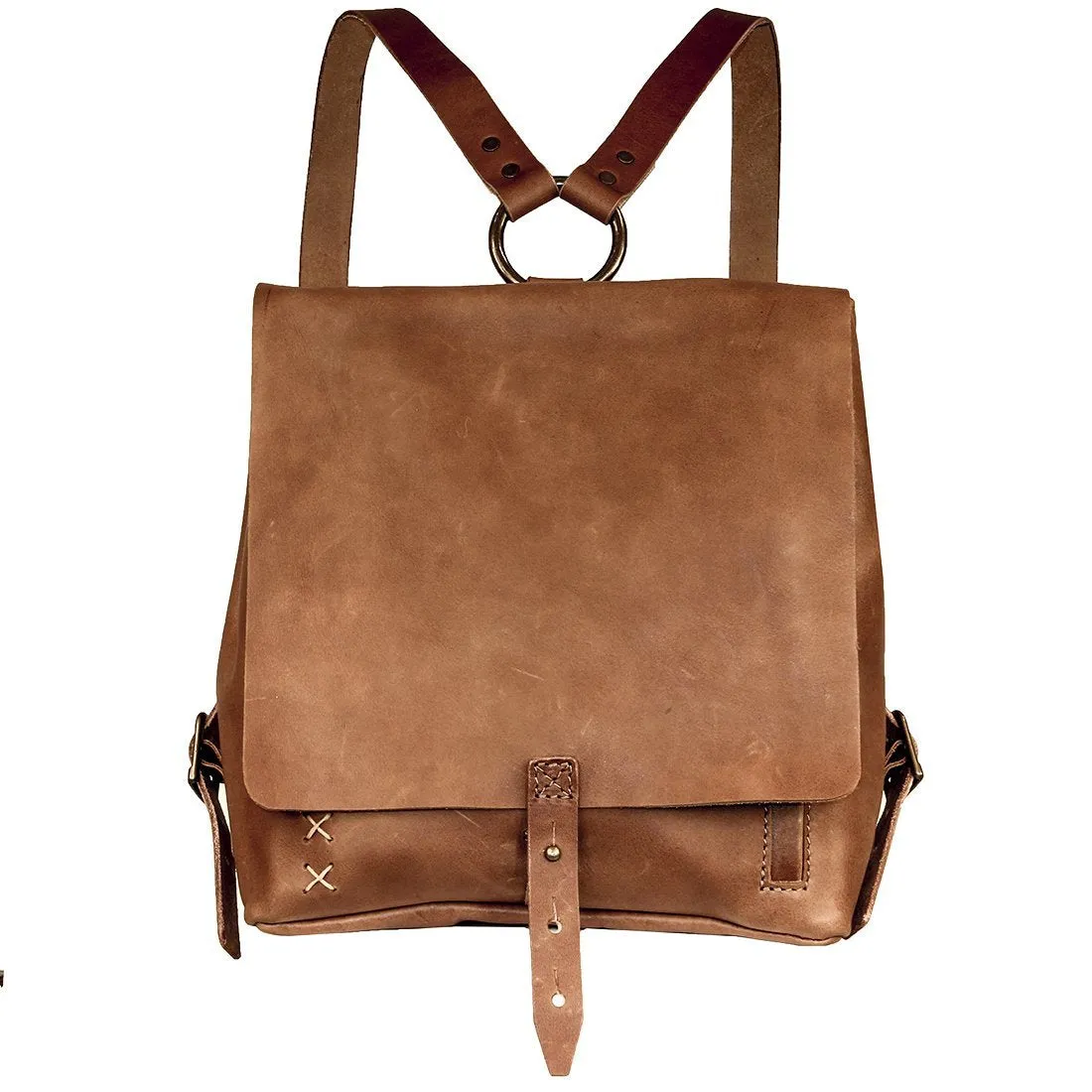 Revival Small Handmade Leather Backpack