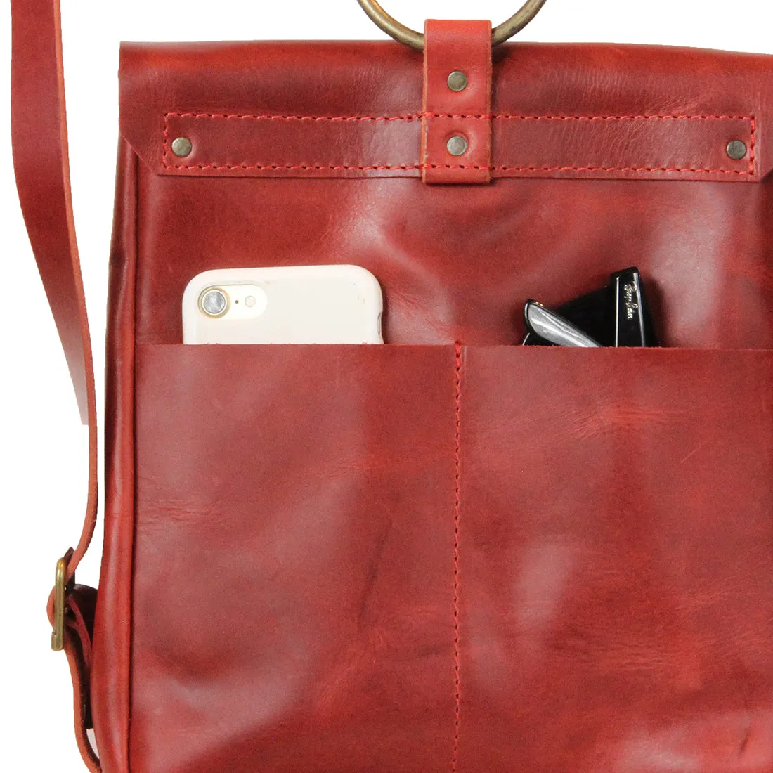 Revival Small Handmade Leather Backpack
