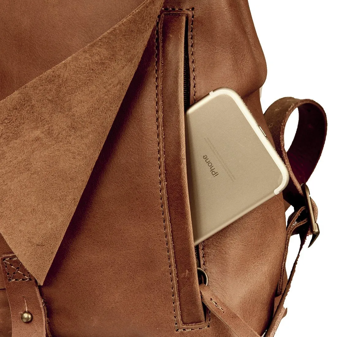 Revival Small Handmade Leather Backpack