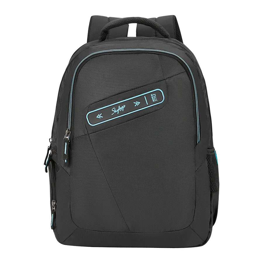 Skybags, Network 18" Black Backpack, NETWORKBLK