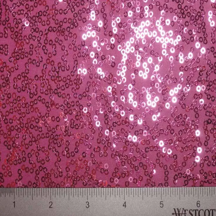 Squiggle Mini Sequins Spandex