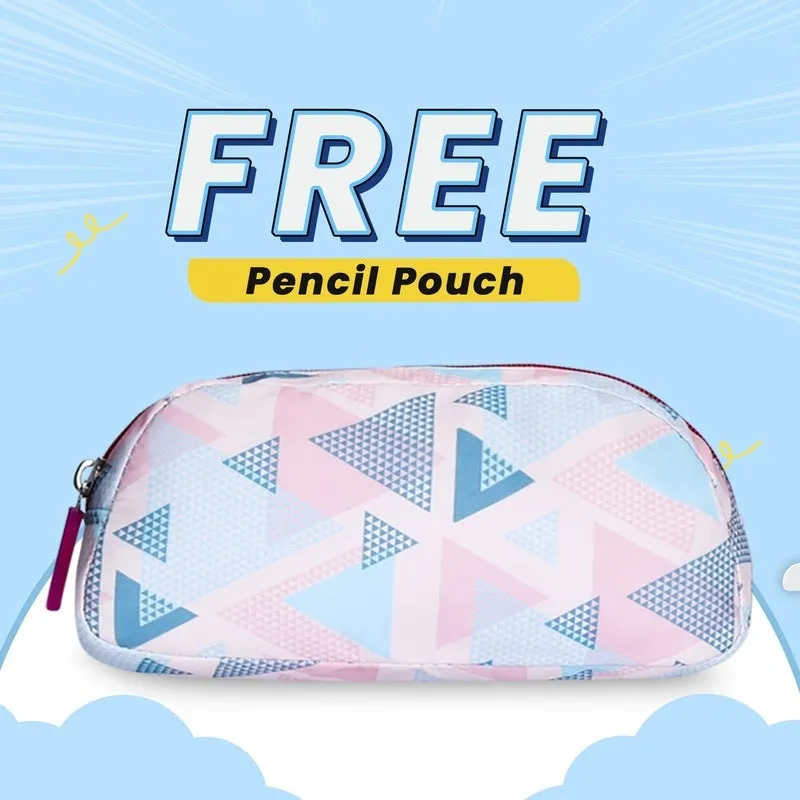 The Clownfish Edutrek Series Printed Polyester 33.5 L School Backpack with Pencil/Stationery Pouch School Bag Zip Pocket Daypack Picnic Bag For School Going Boys & Girls Age-10  years(Blue - Football)