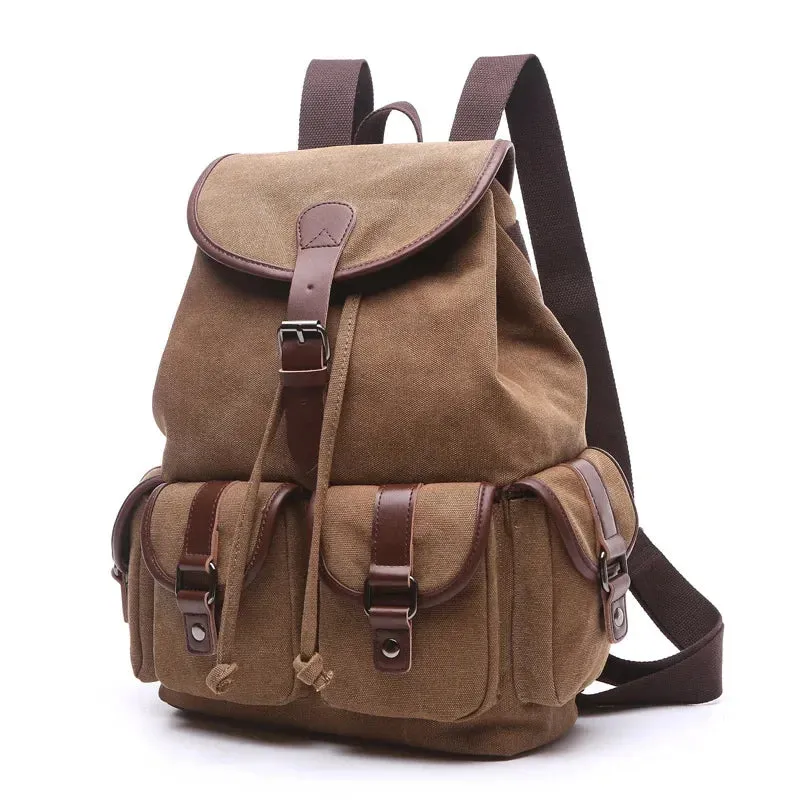 Vintage canvas backpacks
