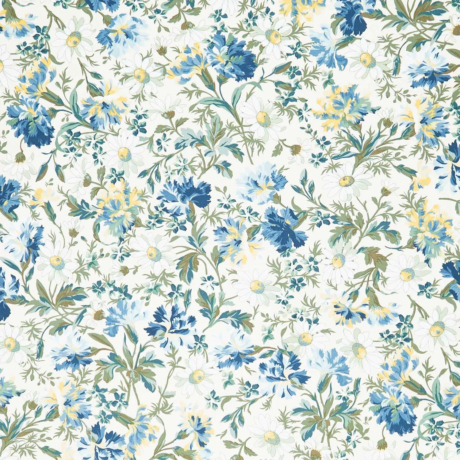 Willoughby - Main Floral Cream Yardage