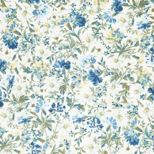 Willoughby - Main Floral Cream Yardage